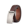 thumbnail image 1 of Mens Belt, Leather Ratchet Belt for Men Dress 1 3/8", Adjustable Trim to Exact Fit, Automatic Buckle Belt, 1 of 4