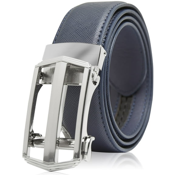 Mens Belt Leather Ratchet Belts For Men Casual & Dress Belt With Adjustable Automatic Buckle