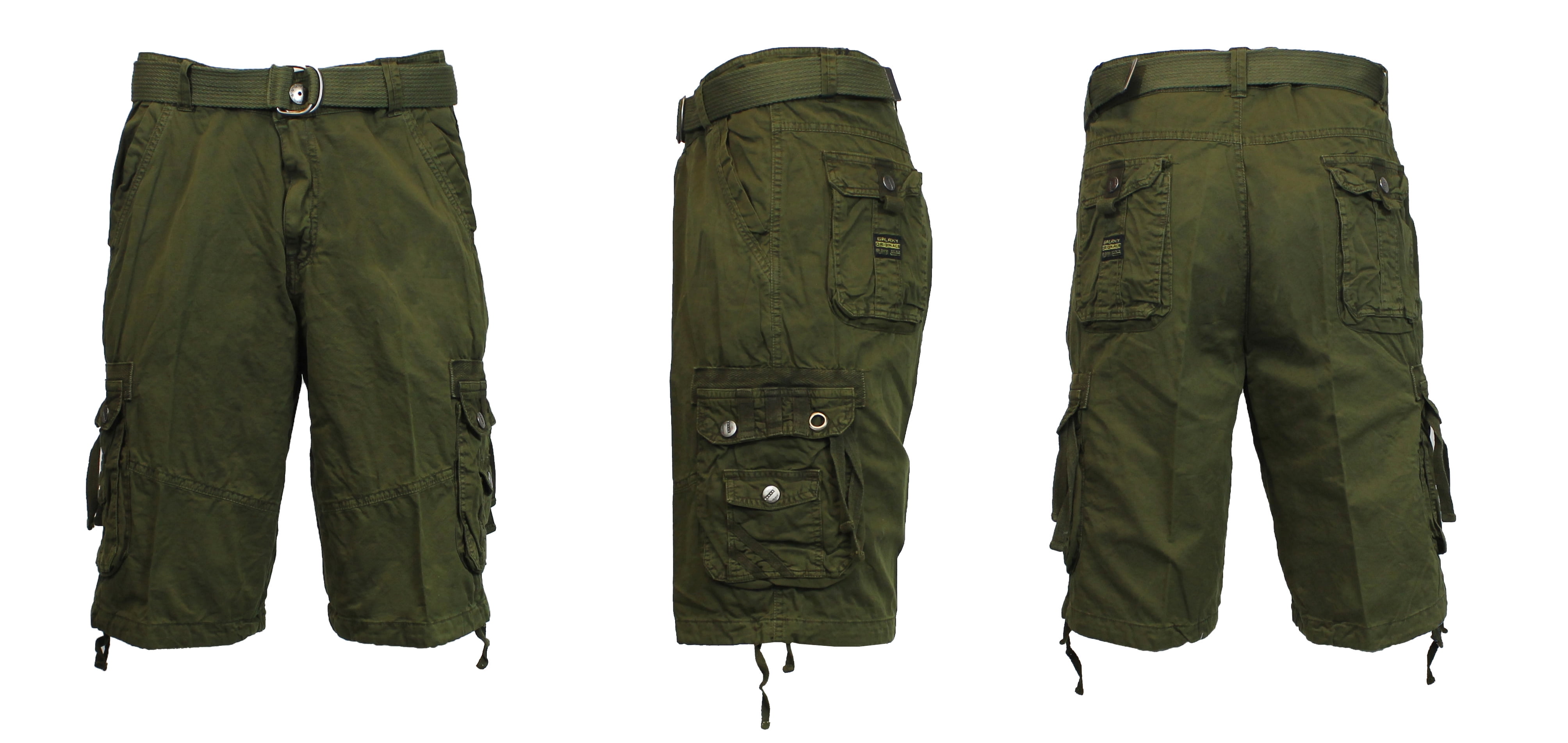 MEN'S CORDURA® BELTED CARGO SHORTS