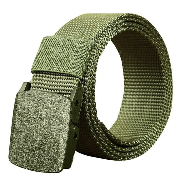 Men's Belt 1pc Women's Army Green Dress Belt Mens Belts Stretchable