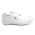 thumbnail image 1 of Mens Belvedere Mens Vasco Genuine Hornback Crocodile Sneaker Shoes White  336122, 1 of 3