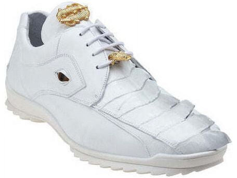 Belvedere Vasco Hornback Crocodile Sneaker in Brown
