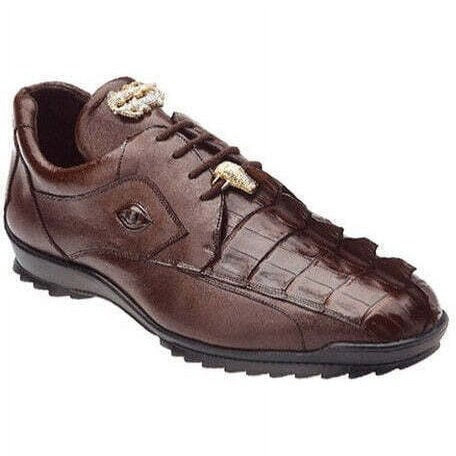 Belvedere White Crocodile Lizard Skin Mens Shoes Valter main image 1