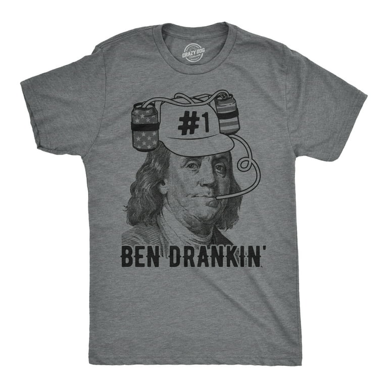 Funny 4th Of July Shirt Ben Drankin Beer Usa Patriotic Tee Funny 4th Of July Shirt Ben Drankin Beer Usa Patriotic Tee