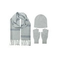 thumbnail image 1 of Mens Berkshire Cold Weather 3 Piece Set: Beanie Style Hat, I-Touch Gloves and Scarf, 1 of 1