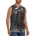 thumbnail image 1 of Mens Berserk Tank Top Summer Sleeveless Shirts for Men Quick Dry Gym Workout T Shirts Men's Athletic Tank Tops, 1 of 7