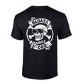 thumbnail image 1 of Mens Best Bonus Dad Ever Bonus Dad Skull Funny Step Dad Short Sleeve T-shirt Graphic Tee-Black-xxxl, 1 of 4