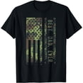 thumbnail image 1 of Mens Best Dad Ever Camo Military Veteran Distressed American Flag, 1 of 4