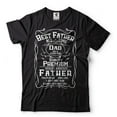 thumbnail image 1 of Mens Best Father T-shirt No 1 Dad Tee Shirt Funny Fathers Day Gifts Father Shirt Dad Shirts (XX-Large Black), 1 of 6