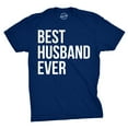 thumbnail image 1 of Mens Best Husband Ever T Shirt Funny Saying Novelty Tee Gift for Dad Cool Humor Graphic Tees, 1 of 6