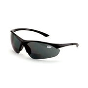 Mens Bi-Focal sunglasses Nearly Invisible Line Outdoor Readers Reading Glasses - Lightweight Half Rim Cycle Jogging Bifocal
