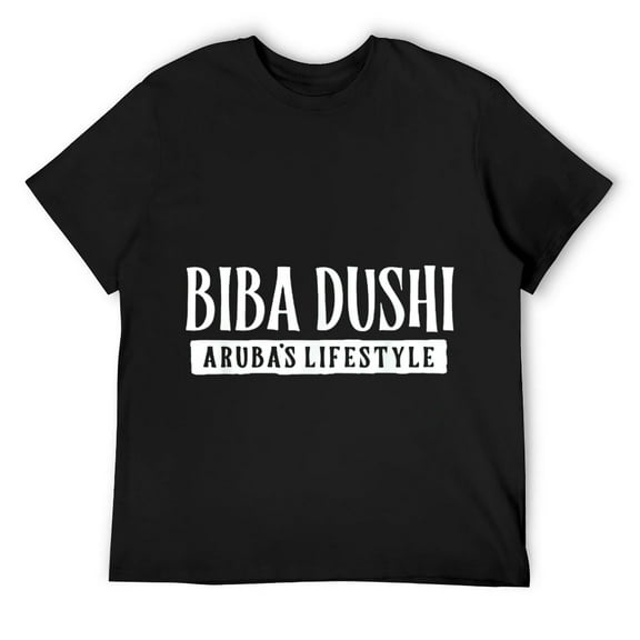 Mens Biba Dushi Aruba T-Shirt Black