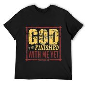Mens Bible Verse Graphic Shirt Christ Follower Church Member Gift Black
