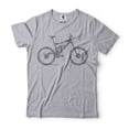 thumbnail image 1 of Mens Bicycle T-shirt Bicycle Part Names Shirt BMX Bike Shirt Bike Owner Shirt Gift For Adults, 1 of 6