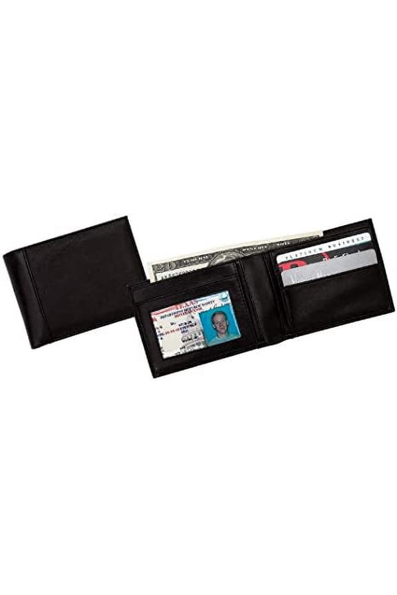 Mens Bifold Leather Wallet