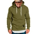 thumbnail image 1 of Mens Big And Tall Hoodies Casual Hoodie Splicing Large Size Sweater Mens Sweatshirts Hoodies, 1 of 4