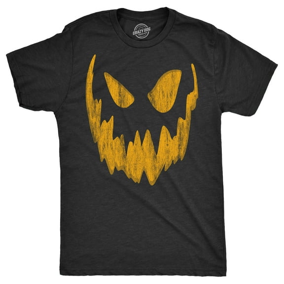Mens Big Mouth Bob Pumpkin T Shirt Funny Halloween Jack O Lantern Spooky Smile Tee for Guys Graphic Tees