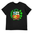 thumbnail image 1 of Mens Big Pretty Peruvian Shirt Escudo Coat of Arms Men T-Shirt Black Small, 1 of 5