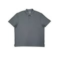 thumbnail image 1 of Mens Big & Tall Gray Heather Dry Cool Stretch Short Sleeve Polo Shirt 4XLT, 1 of 1