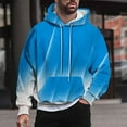 thumbnail image 1 of Mens Big and Tall Hoodies & Sweatshirts M-4X Plus Size With Pocket Pullover Fleece Lined Hooded Gradient Printed Long Sleeve Warm Sweatshirt, 1 of 5
