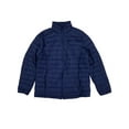 thumbnail image 1 of Mens Big & Tall Navy Blue Quilted Lightweight Packable Puffer Jacket Coat 3XLT, 1 of 1