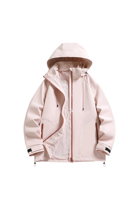 Mens Big & Tall Raincoats, Men's Rain Jacket Waterproof Lightweight Packable Rain Pullover for Hiking Golf Running S-3XL