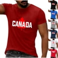 thumbnail image 1 of Mens Big & Tall Short Sleeve T-Shirts Graphic Crewneck Casual Printed Tee Summer Beach Hawaiian Vintage Shirts Size M-4XL White, 1 of 7