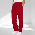 thumbnail image 1 of Mens Big & Tall Sweatpants Plus Size 4X-5X Athletic Workout Pants with Pockets and Drawstring Elastic Waist Casual Solid Straight Leg Jogging Trousers, 1 of 5