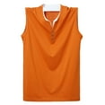 thumbnail image 1 of Mens Big & Tall Tank Tops XL-6X Plus Size Sleeveless Button V Neck Undershirts Shirts Casual Solid Color Pullover Slim Basic Athletic Workout Vests, 1 of 6