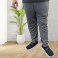 thumbnail image 1 of Mens Big & Tall Taper Jogger Pants, Folkstone Gray 4XL, 1 of 5
