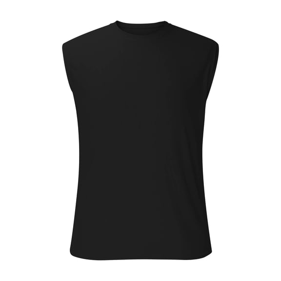 Mens Big & Tall Workout Tops, Athletic Tank Tops for Men Summer Outdoor Loose Fit Quick Dry Breathable Sleeveless Shirts M-4XL