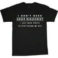 thumbnail image 1 of Mens Big and Tall Clothing Graphic Tees Anger Management, 1 of 1