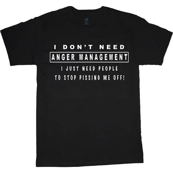 Mens Big and Tall Clothing Graphic Tees Anger Management