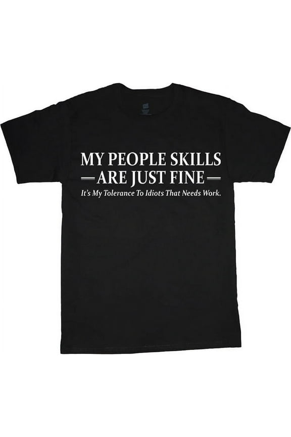 Mens Big and Tall Clothing Graphic Tees People Skills