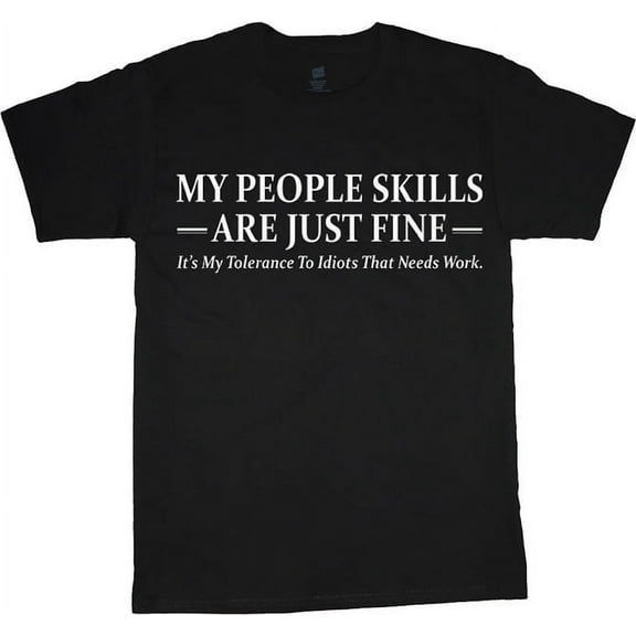 Mens Big and Tall Clothing Graphic Tees People Skills