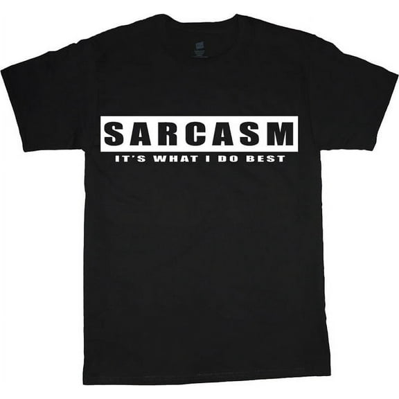 Mens Big and Tall Clothing Graphic Tees Sarcasm T-shirt
