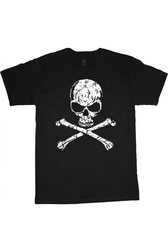Mens Big and Tall Clothing Graphic Tees Skull Crossbones