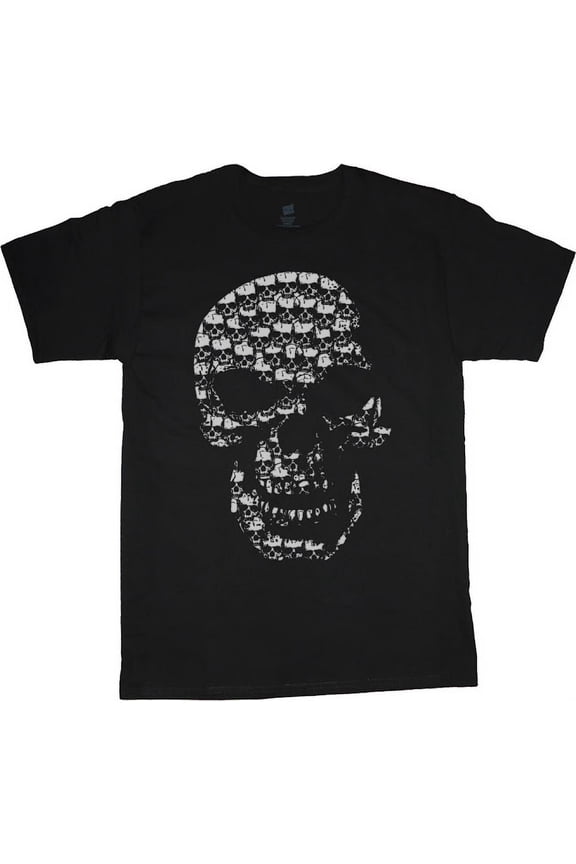 Mens Big and Tall Clothing Graphic Tees Skulls T-shirt