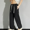 thumbnail image 1 of Mens Big and Tall Pants with Pockets Plus Size Relaxed Hiking Jogger Sweatpants Casual Solid Drawstring Elastic Waist Soft Straight Leg Trousers M-8X, 1 of 8