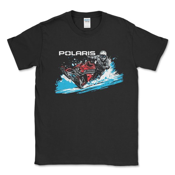 Mens Big and Tall Polaris Snowmobile Tee
