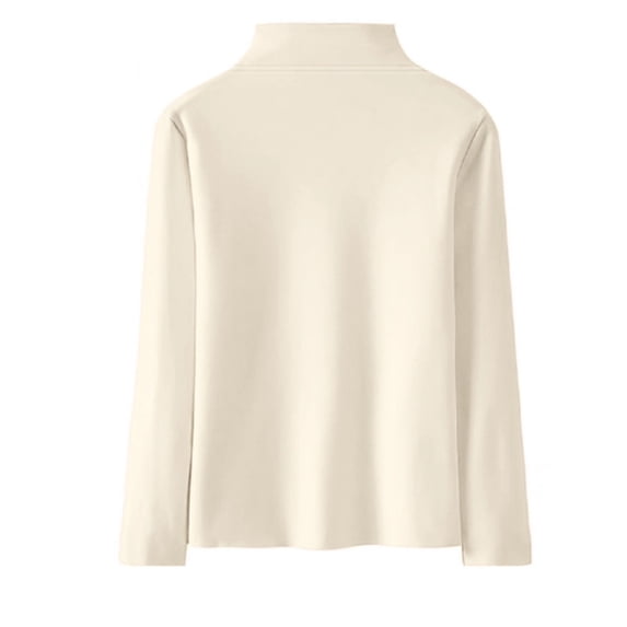 Mens Big and Tall T-Shirts Plus Size Casual Mock Neck Long Sleeve Thicken Tops Basic Solid Slim Pullover Comfort Thermal T Shirts M-5X
