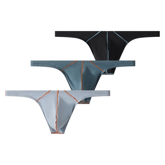 Kudavo 3 pack LYOCELL Stretch Men's Thong