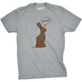 thumbnail image 1 of Mens Bite Me Chocolate Easter Bunny T Shirt Funny Sassy Candy Hilarious Tee Graphic Tees, 1 of 7