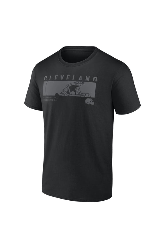 NFL Cleveland Browns Men's T-Shirt Black Tonal – All 32 Teams Available