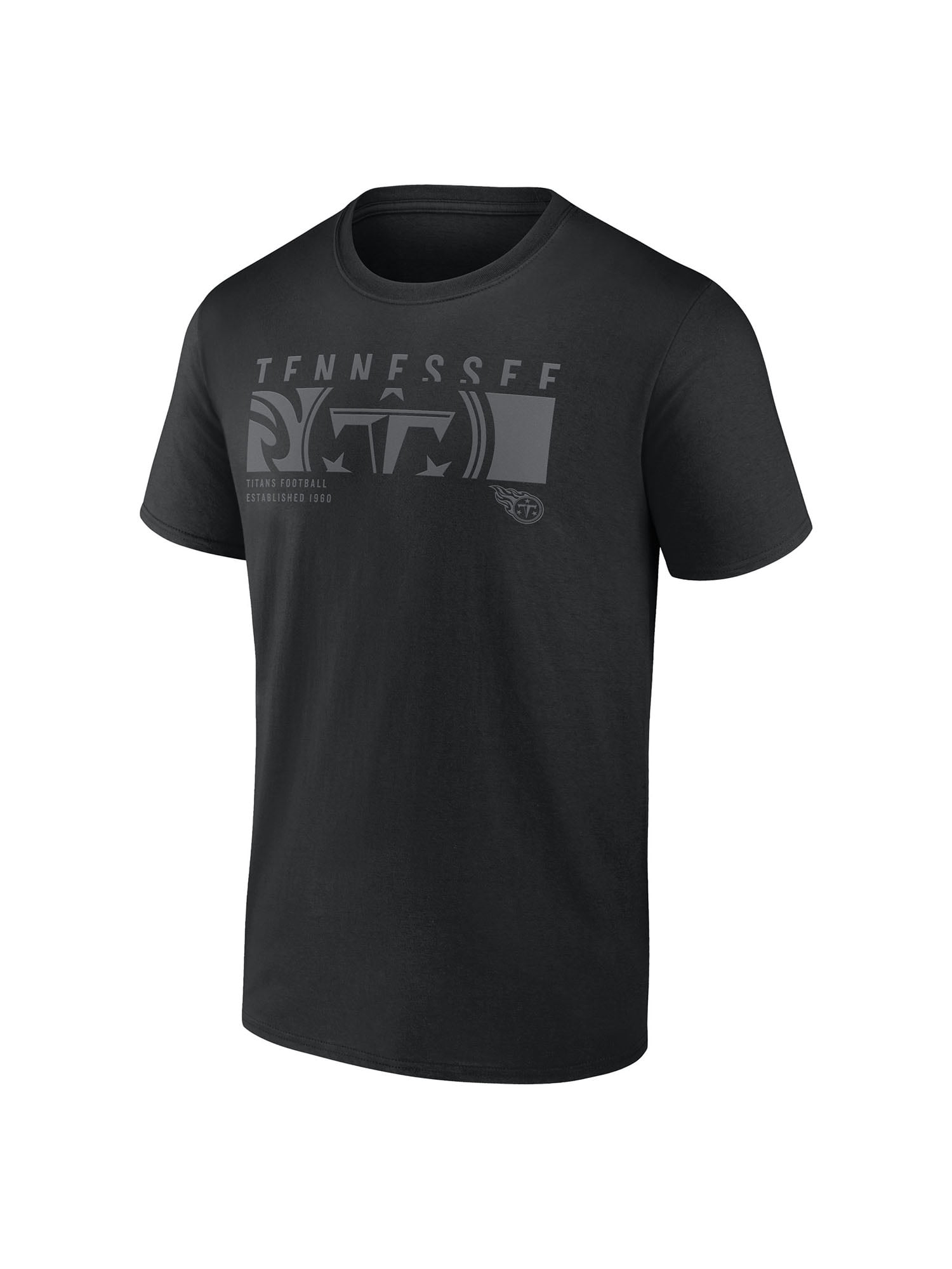 NFL Tennessee Titans Men's T-Shirt Black Tonal – All 32 Teams Available