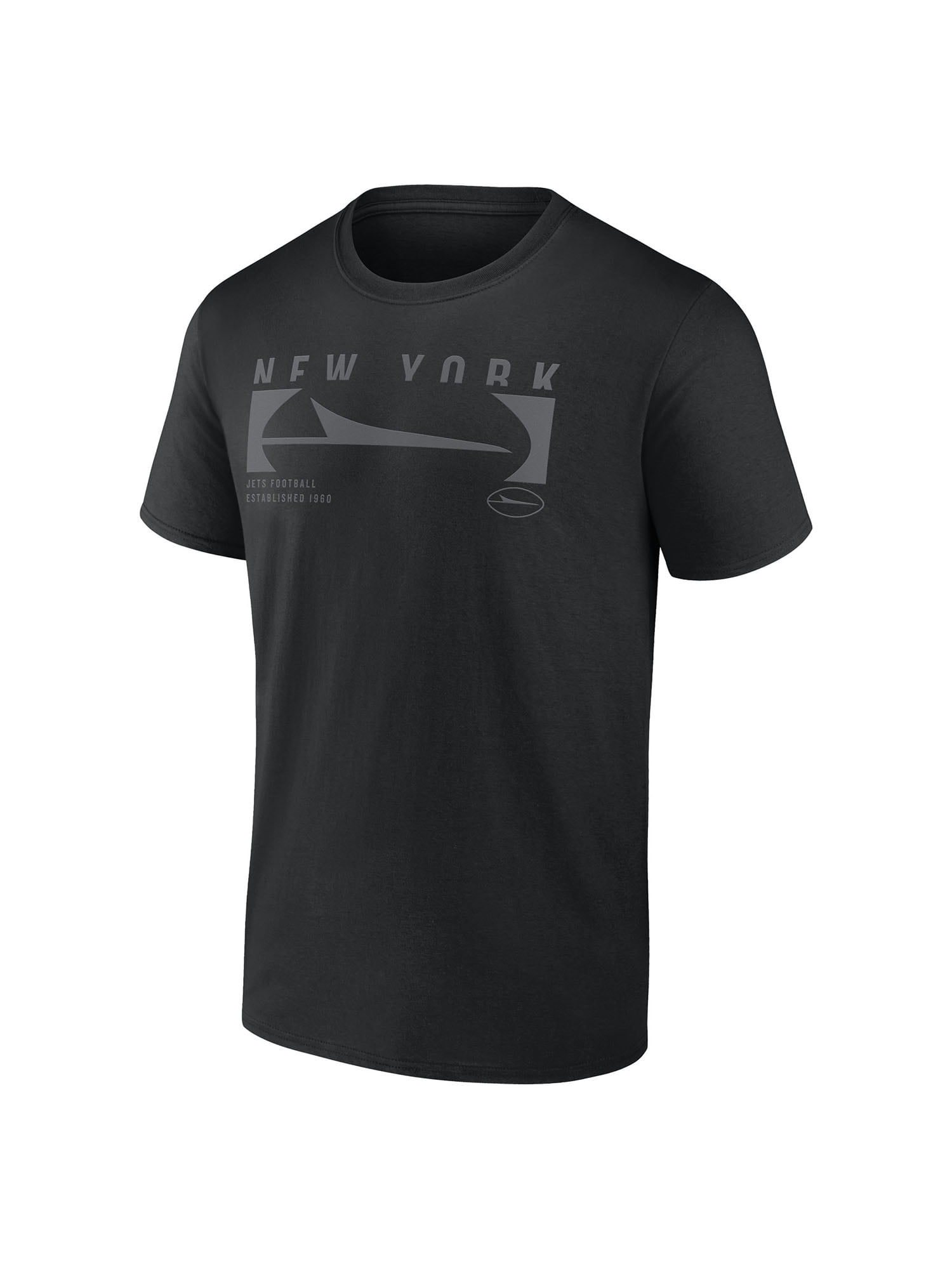 NFL New York Jets Men's T-Shirt Black Tonal – All 32 Teams Available