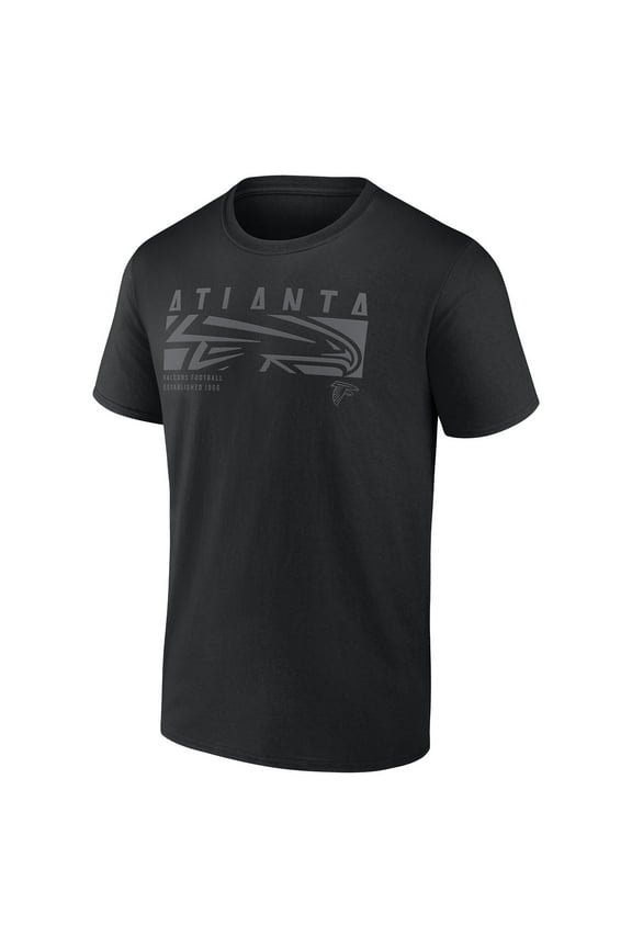 NFL Atlanta Falcons Men's T-Shirt Black Tonal – All 32 Teams Available
