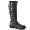 thumbnail image 1 of Mens Black Gotham Knee High Boots size Small 8-9, 1 of 6