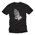 thumbnail image 1 of Mens Black - Jesus Christ Praying Hands Christian Pray T-Shirt, 1 of 2