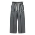 thumbnail image 1 of Mens Black Joggers With Pockets Mens Plus Size Men's Comfy Pants Loose Baggy Sweatpants Men Baggy Pants Cargo Sweatpants for Men Big and Tall, 1 of 3